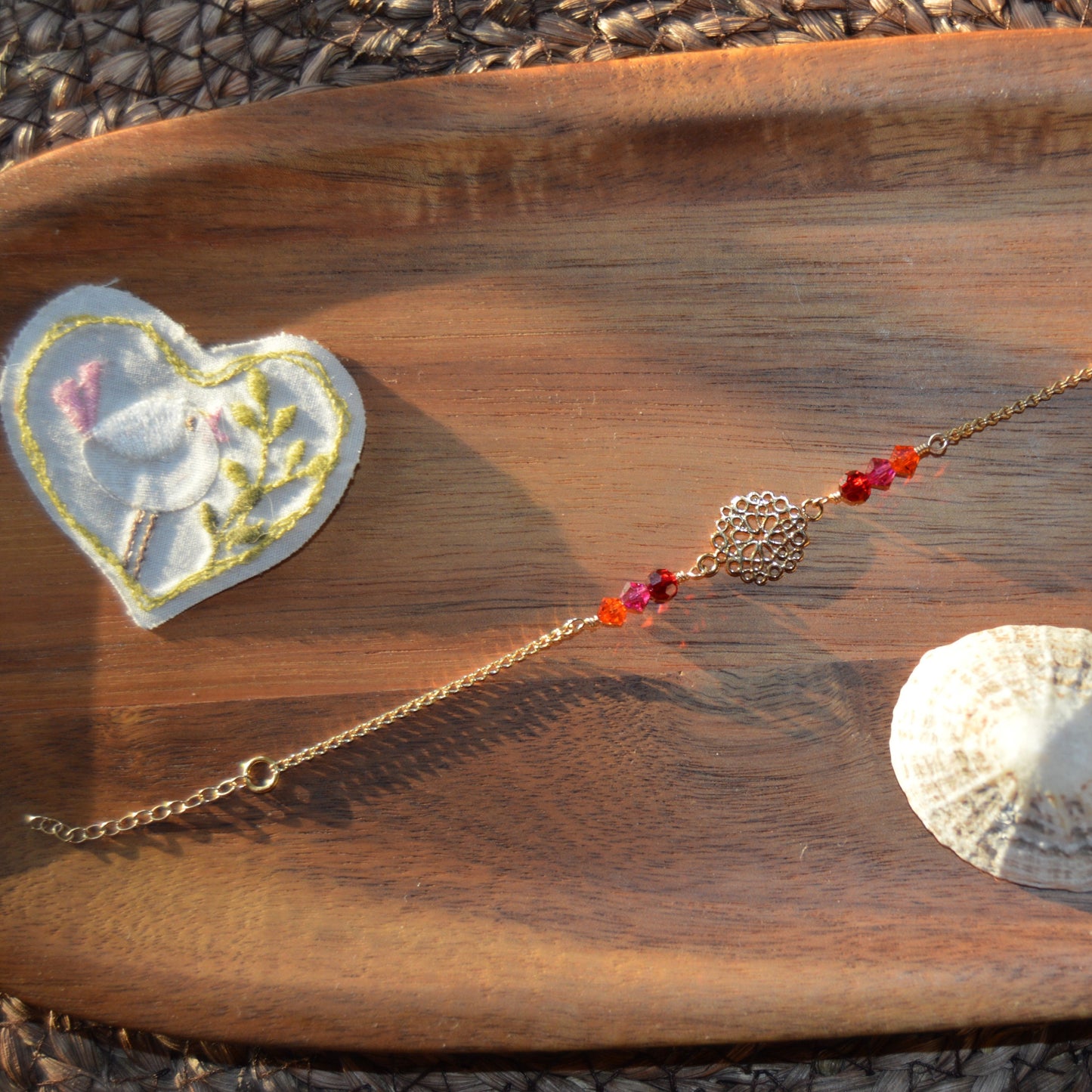 Gold-plated sterling silver bracelet Fairytale.