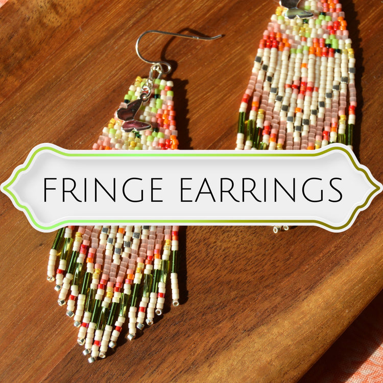 Fringe earrings